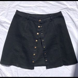 Forever 21 Black Mini Skirt